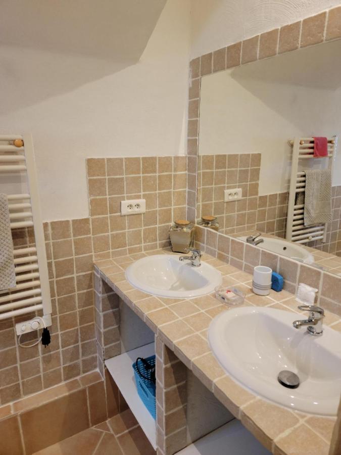 Bastide De L'Oliveraie Avec Jacuzzi Jouques Luaran gambar